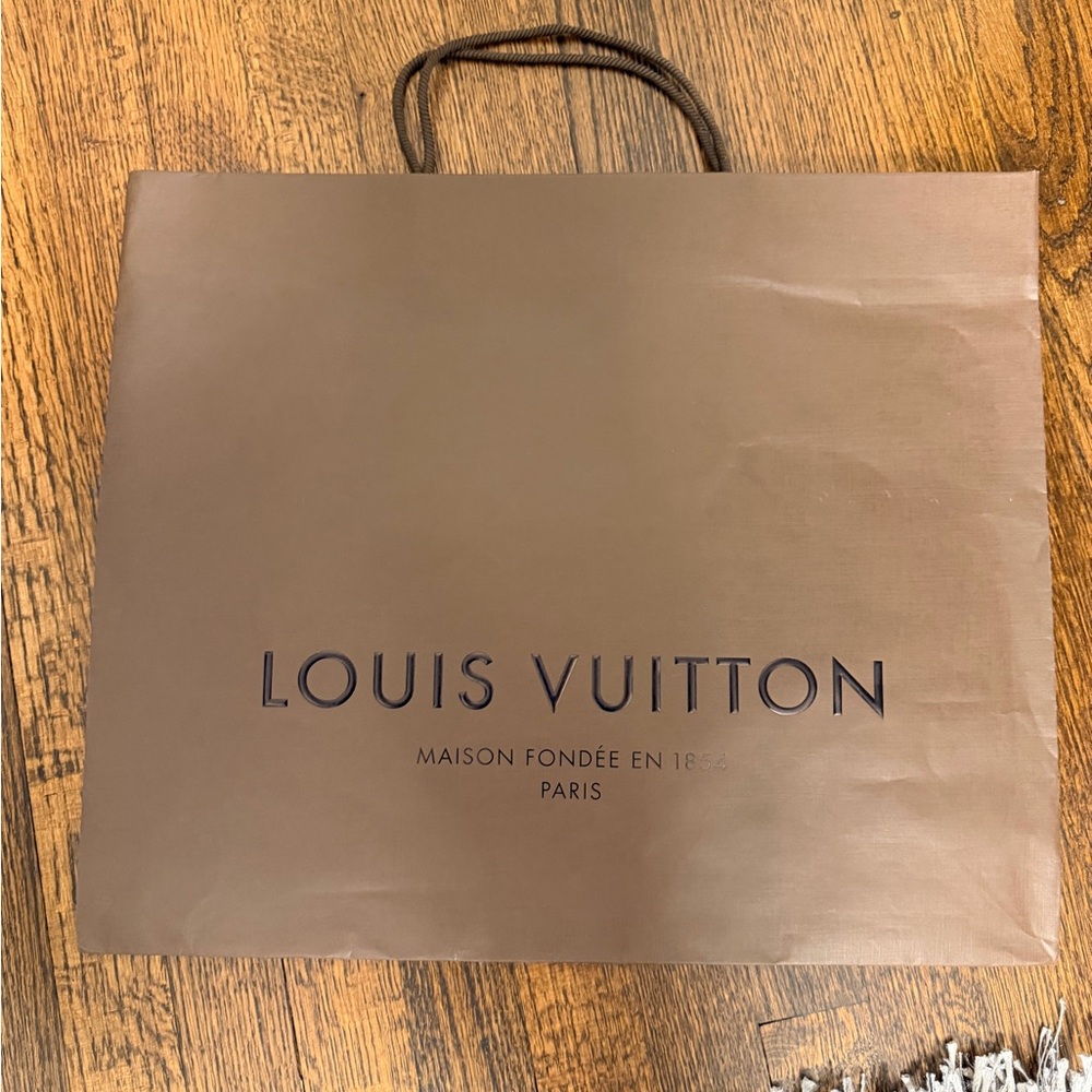 Louis Vuitton Large Shopping Bag (Authentic Store Bag Only)